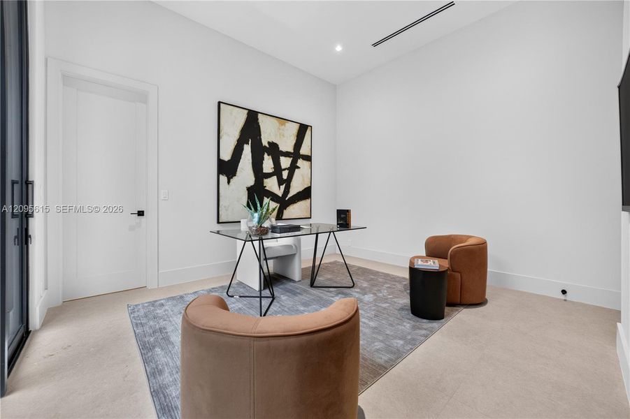 Furnished interior view inside a new home in , Miami (Image 38).