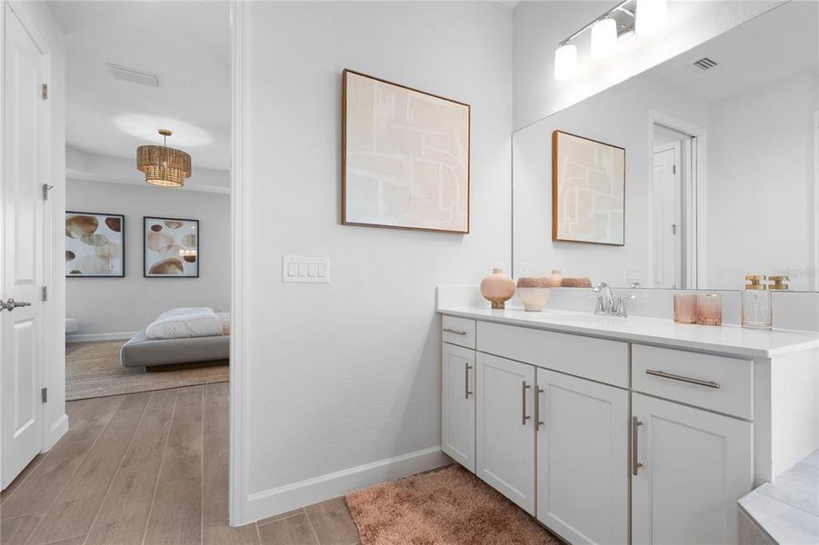 Furnished interior view inside a new home in Calusa Country Club, Lakewood Ranch (Image 10).