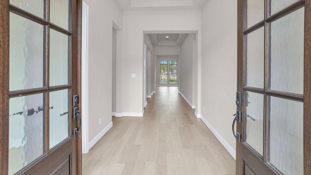 Spacious, unfurnished interior of a new home in The Highlands, Porter (Image 14). Spacious, unfurnished interior of a new home in The Highlands, Porter (Image 14).