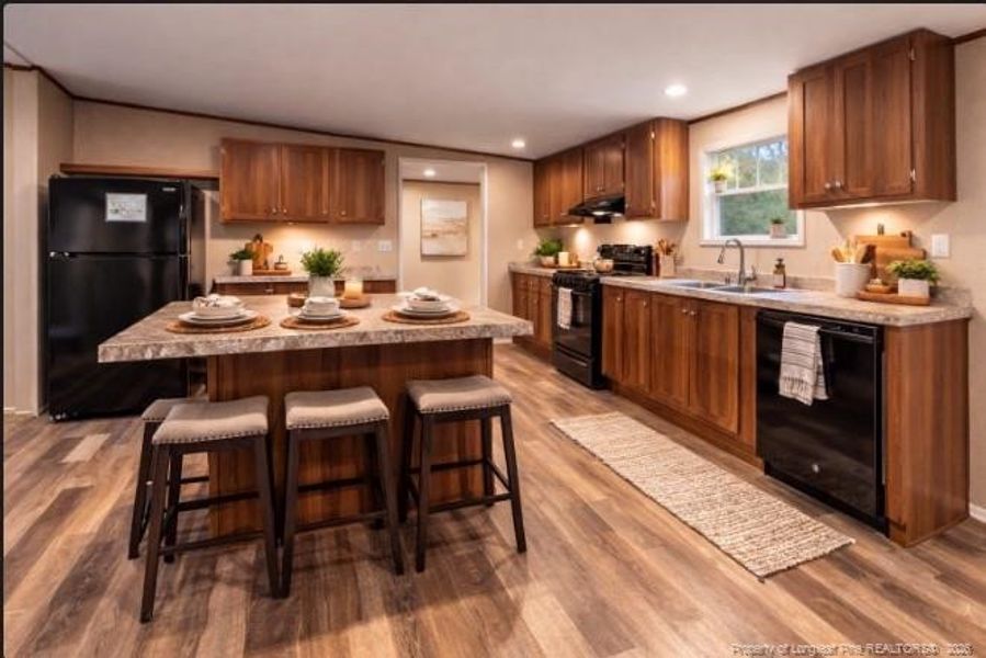 Picture virtually staged