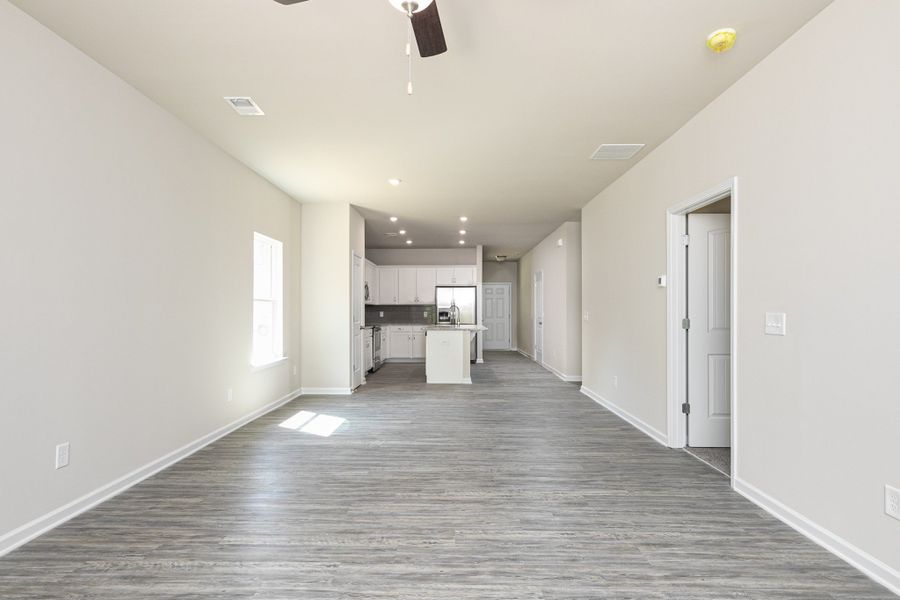 Spacious, unfurnished interior of a new home in Cantigny Park, Clarksville (Image 19). Spacious, unfurnished interior of a new home in Cantigny Park, Clarksville (Image 19).