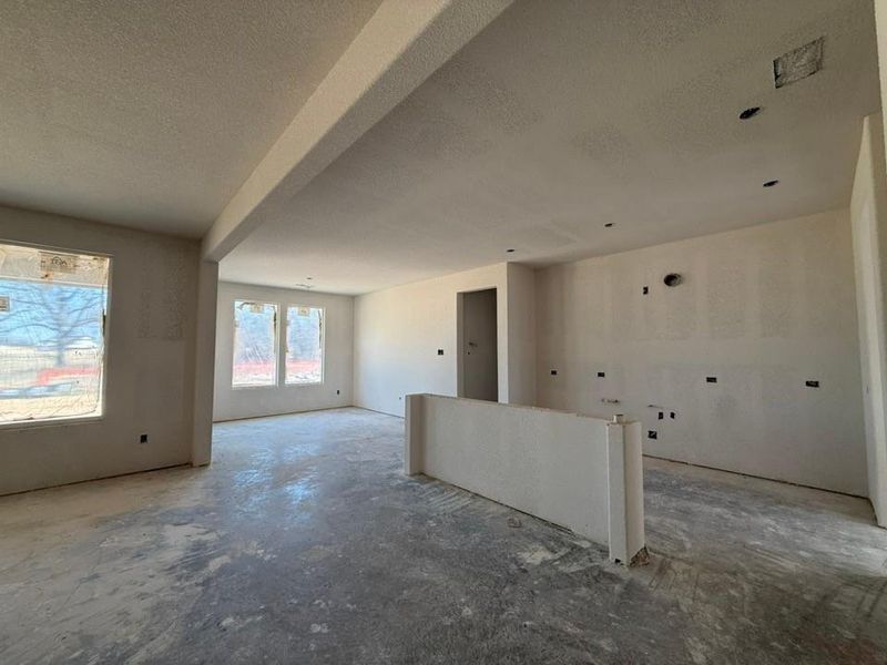 In-progress construction of a new home in Oak Grove Addition, Springtown, TX (Image 5).