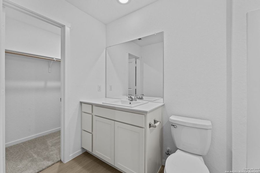 Furnished interior view inside a new home in , New Braunfels (Image 7).