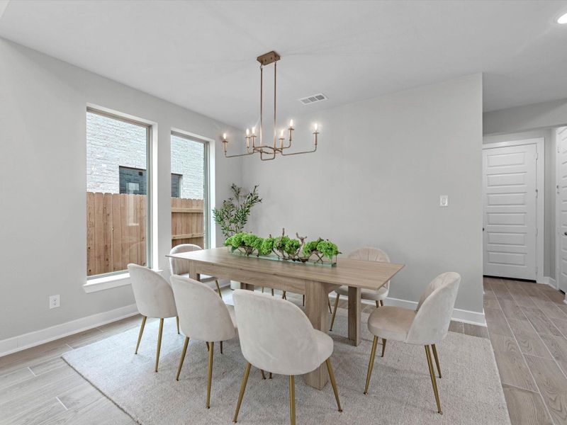 Virtually staged representative image. Features, specifications, selections and colors may vary.