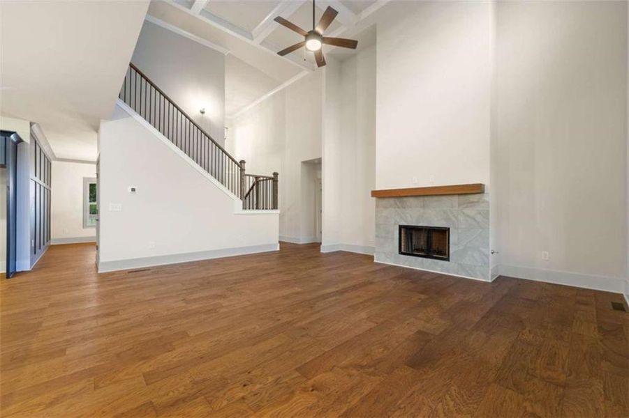 Spacious, unfurnished interior of a new home in Steeplechase, Hoschton (Image 21).
