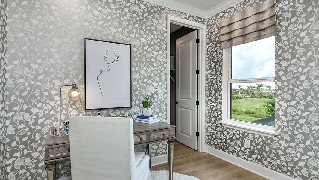 Furnished interior view inside a new home in Lochside, Mount Dora (Image 19).