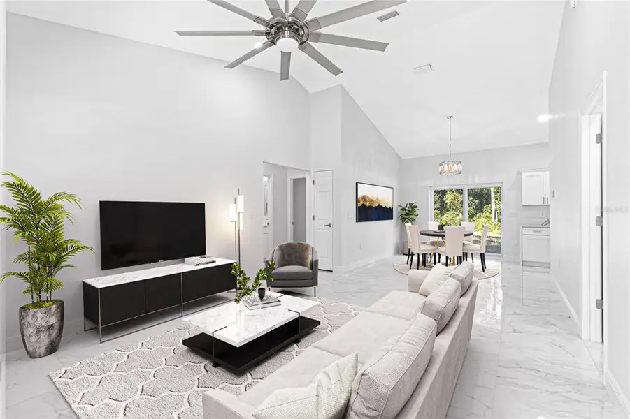 Furnished interior view inside a new home in , Summerfield (Image 8).