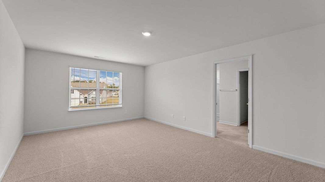 Spacious, unfurnished interior of a new home in Beaver Dam Crossing, Bailey (Image 16).