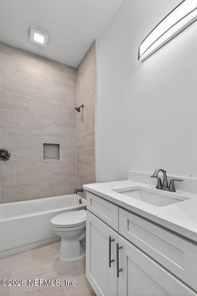 Furnished interior view inside a new home in , St. Johns (Image 56).