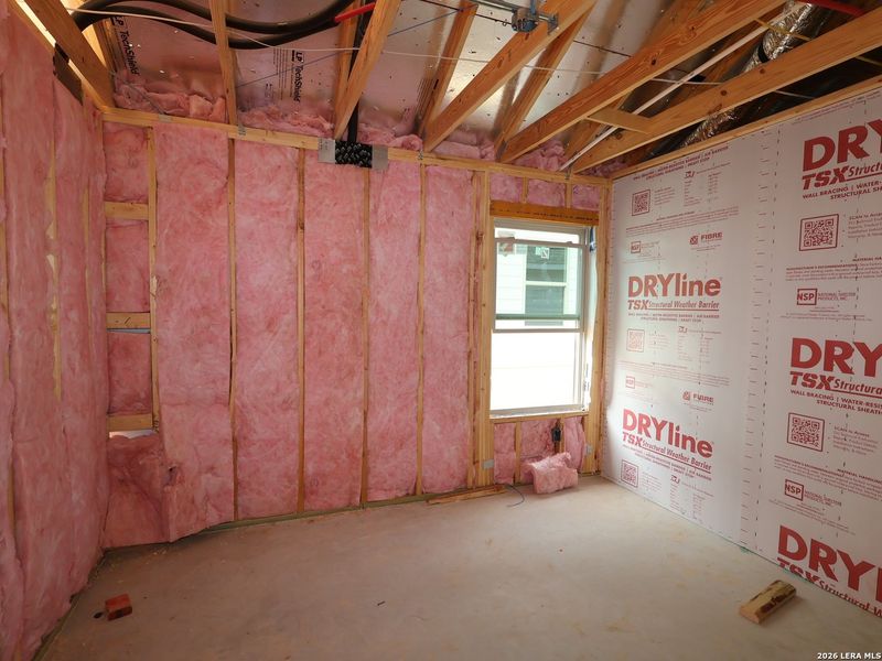 In-progress construction of a new home in Mesquite Ridge, San Antonio, TX (Image 21).