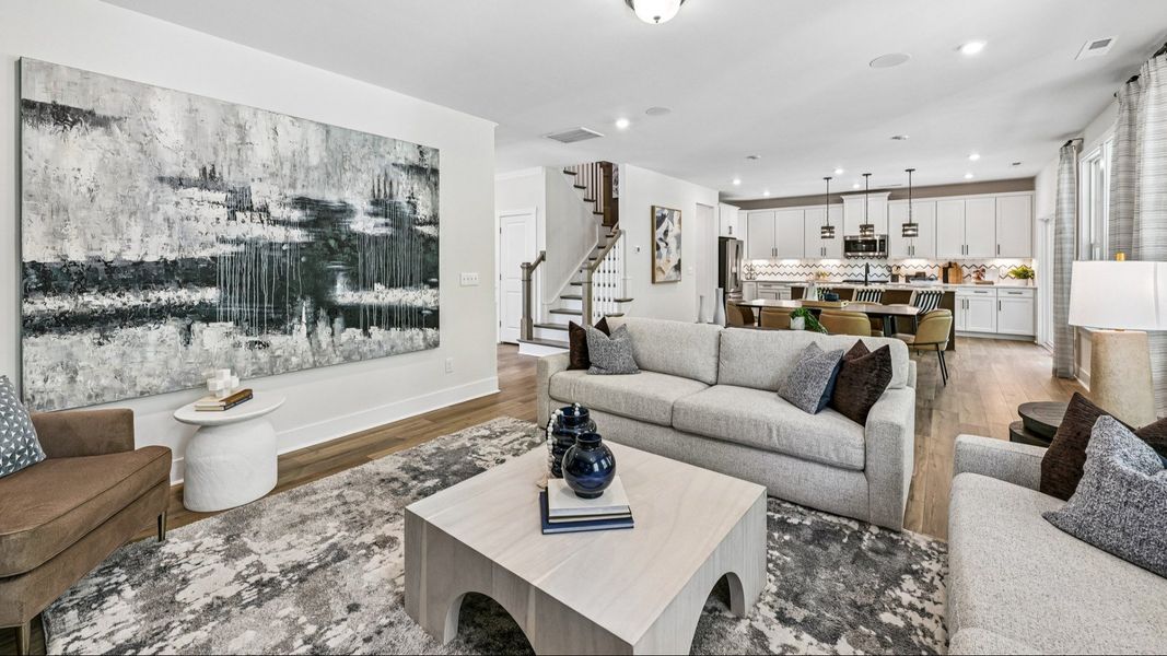 The Jordan Plan by DRB Homes in Lakeside Glen York SC - Living Space