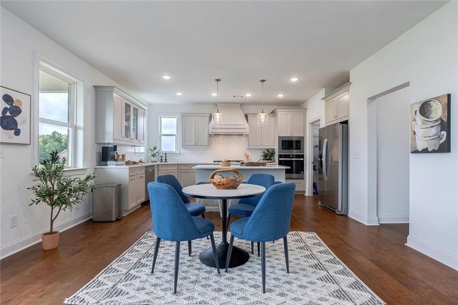 Furnished interior view inside a new home in , Watkinsville (Image 75).