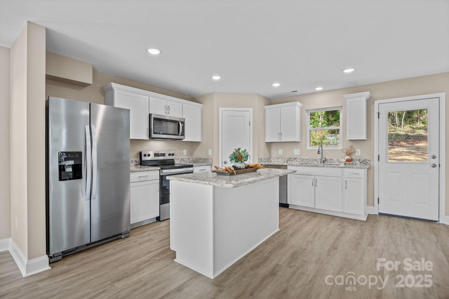 Furnished interior view inside a new home in , Albemarle (Image 8). Furnished interior view inside a new home in , Albemarle (Image 8).