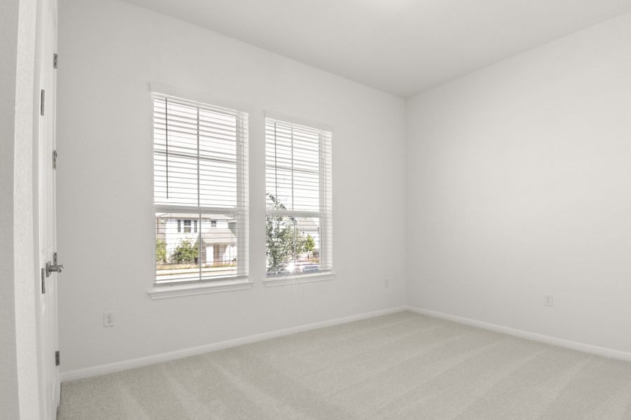 Spacious, unfurnished interior of a new home in Easton Park, Austin (Image 51).
