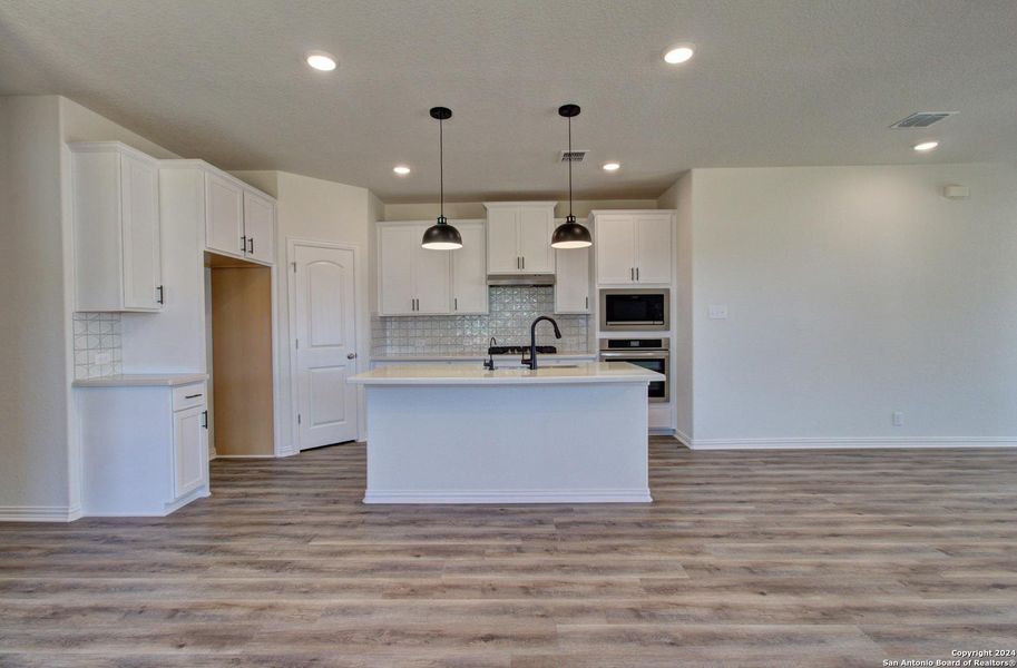 Furnished interior view inside a new home in , New Braunfels (Image 5).