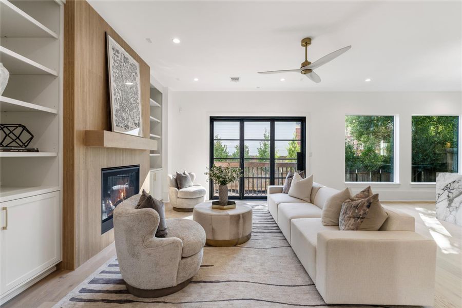 Furnished interior view inside a new home in , Houston (Image 5). Furnished interior view inside a new home in , Houston (Image 5).