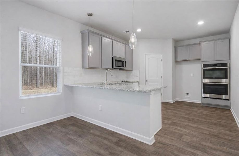 Furnished interior view inside a new home in , Covington (Image 7).
