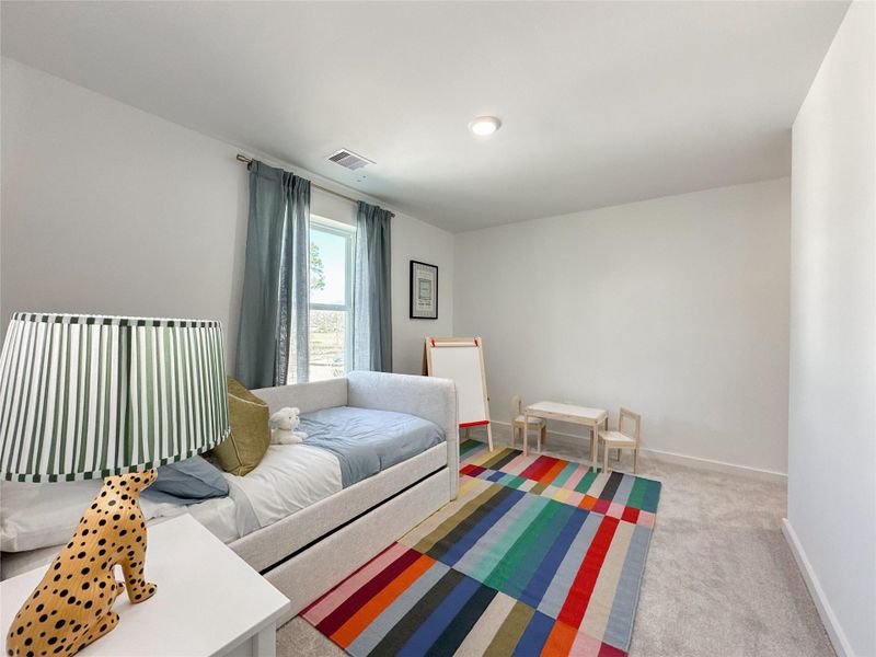 Furnished interior view inside a new home in , Conroe (Image 37).