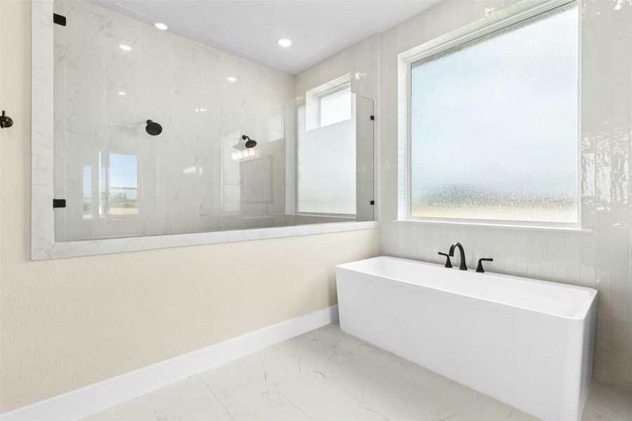 Furnished interior view inside a new home in Leander Estates, Leander (Image 8).