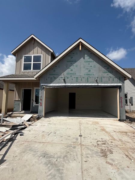 In-progress construction of a new home in Midtown Reserve, College Station, TX (Image 18).