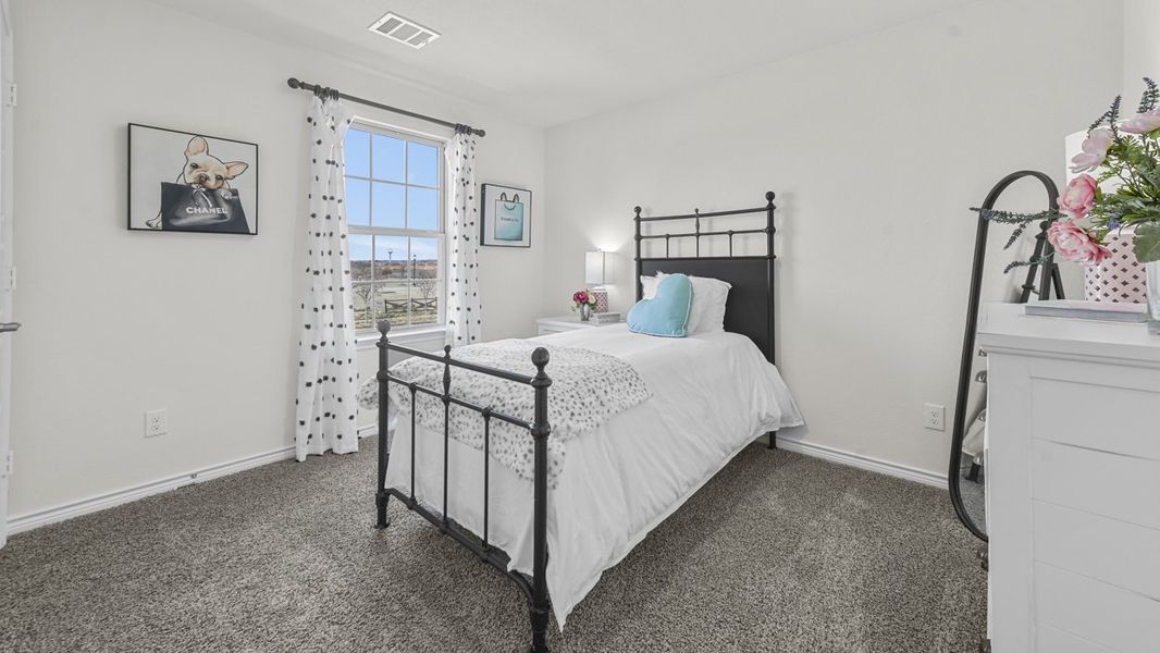 Furnished interior view inside a new home in Liberty Crossing, Royse City (Image 9).
