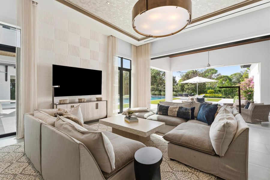 Furnished interior view inside a new home in , Jupiter (Image 49). Furnished interior view inside a new home in , Jupiter (Image 49).