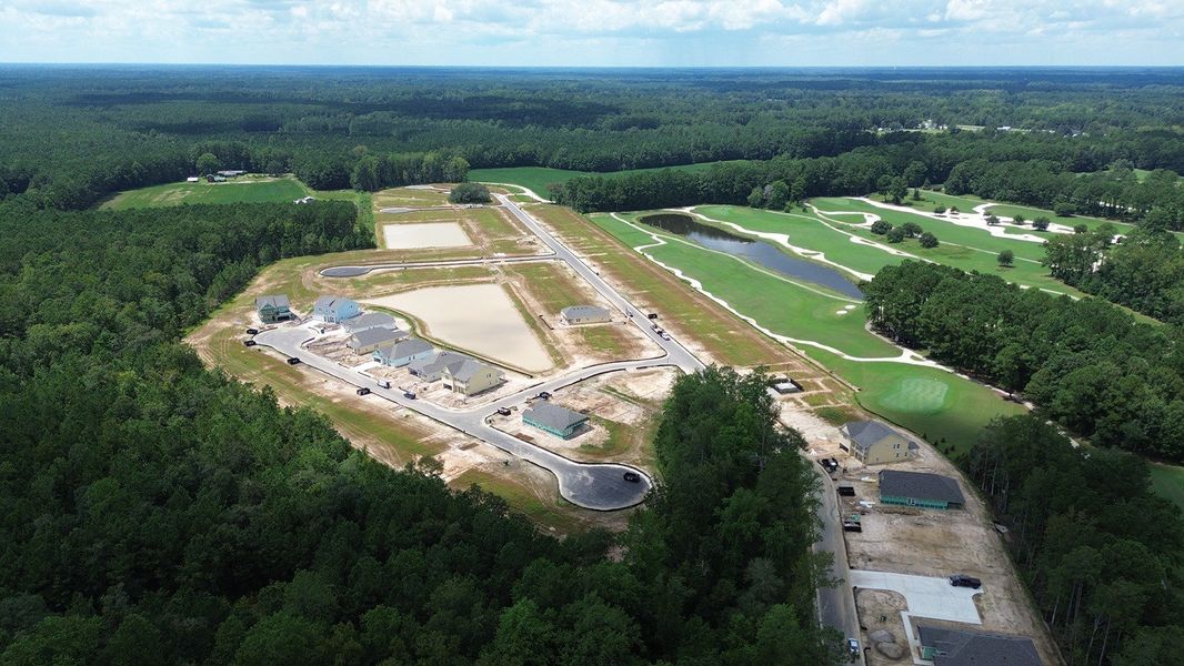Site preparation for new homesites in The Preserve at Shaftesbury Glen, Conway (Image 21).