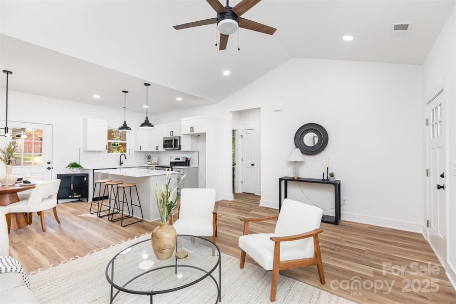 Furnished interior view inside a new home in , Monroe (Image 10). Furnished interior view inside a new home in , Monroe (Image 10).