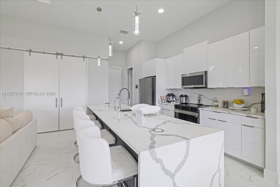 Furnished interior view inside a new home in , Cape Coral (Image 13). Furnished interior view inside a new home in , Cape Coral (Image 13).