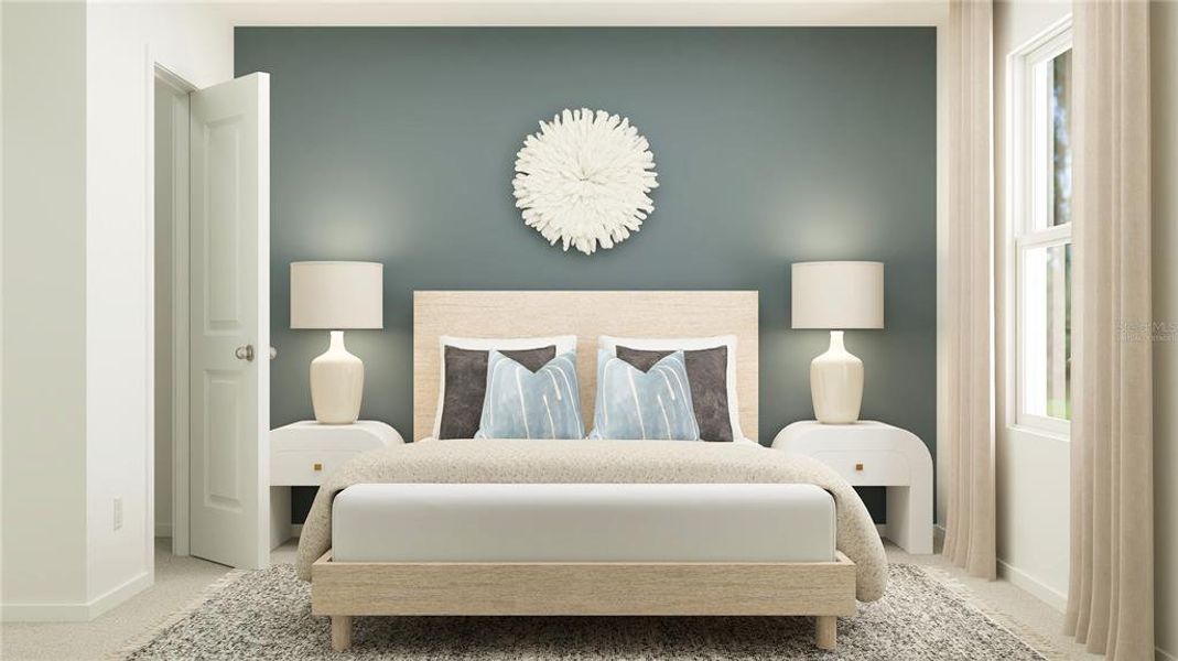 Furnished interior view inside a new home in , Winter Haven (Image 9).