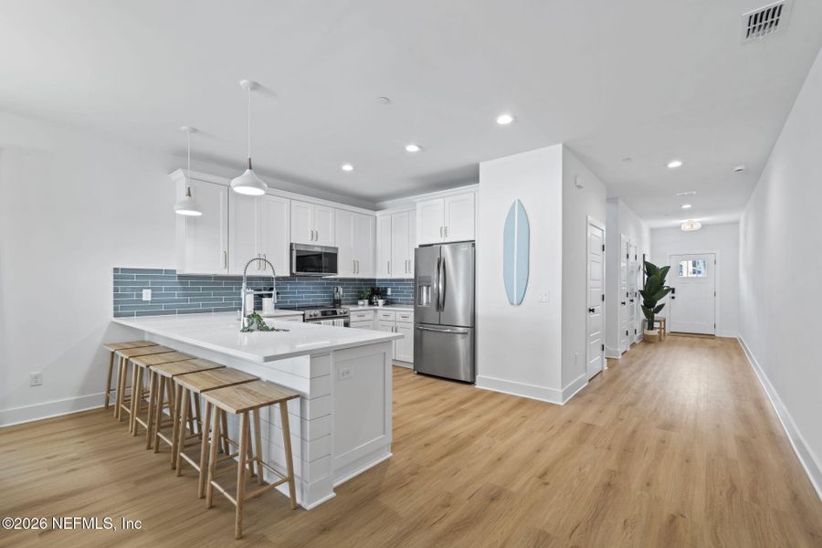 Furnished interior view inside a new home in , Jacksonville Beach (Image 9).