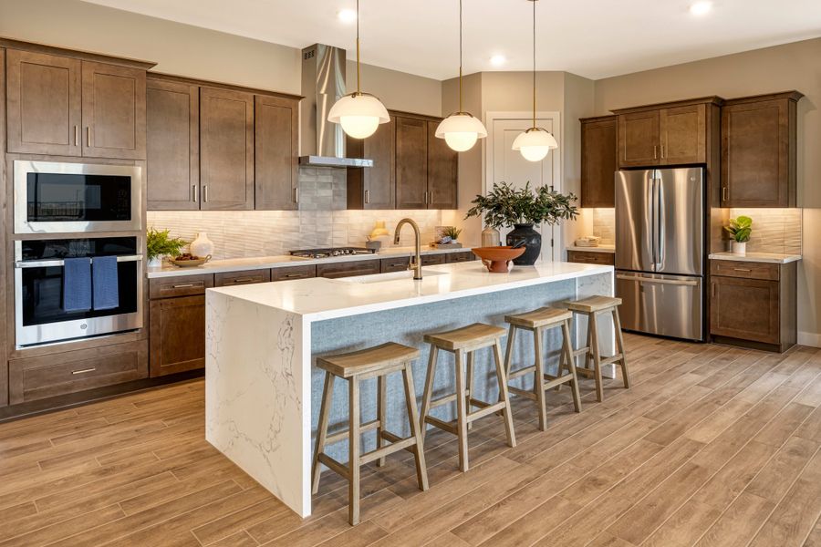 Furnished interior view inside a new home in Waterston Central, Gilbert (Image 5).