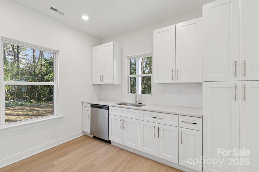 Furnished interior view inside a new home in , Charlotte (Image 7). Furnished interior view inside a new home in , Charlotte (Image 7).