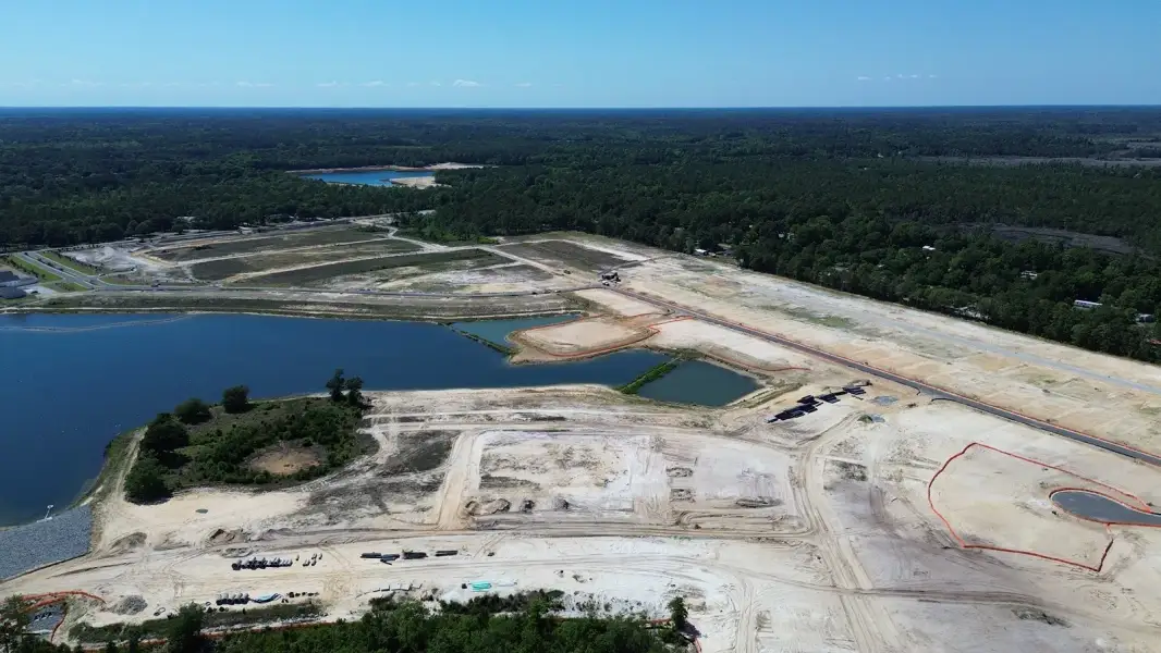 Site preparation for new homesites in Riverlake, Supply (Image 30). Site preparation for new homesites in Riverlake, Supply (Image 30).