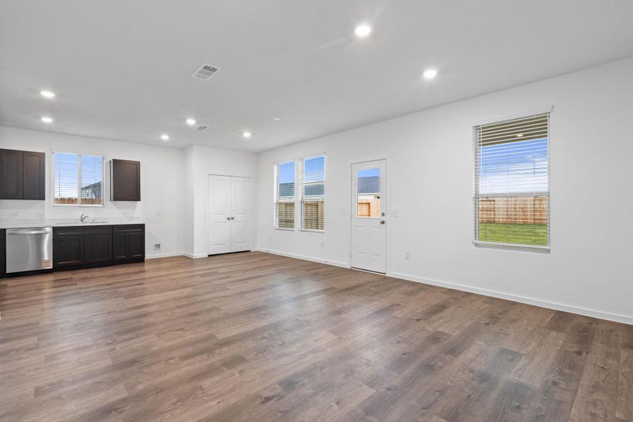 Spacious, unfurnished interior of a new home in Crosby Farms, Crosby (Image 12). Spacious, unfurnished interior of a new home in Crosby Farms, Crosby (Image 12).