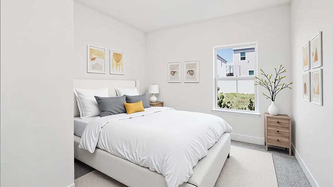 Representative furnished interior of a home built from the Hemingway by D.R. Horton in Sandal Key, Weeki Wachee (Image 13).