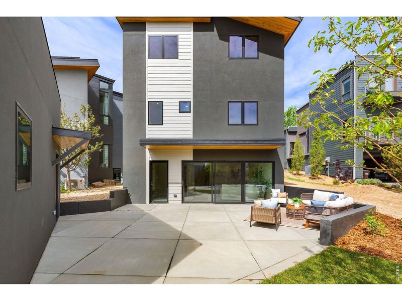 Exterior details and patio area of a home in , Boulder (Image 22).