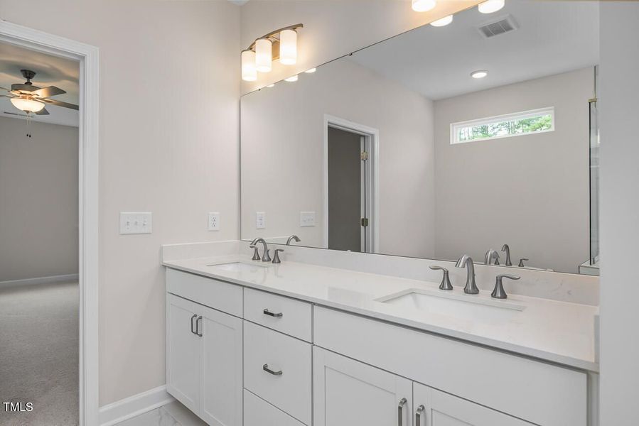 Furnished interior view inside a new home in Sage on North Main, Wake Forest (Image 9).