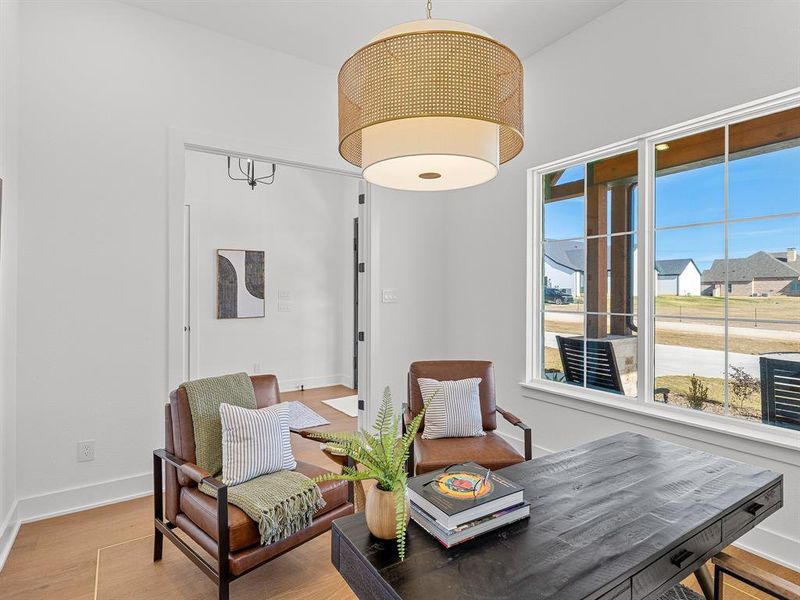 Furnished interior view inside a new home in , Gunter (Image 18).