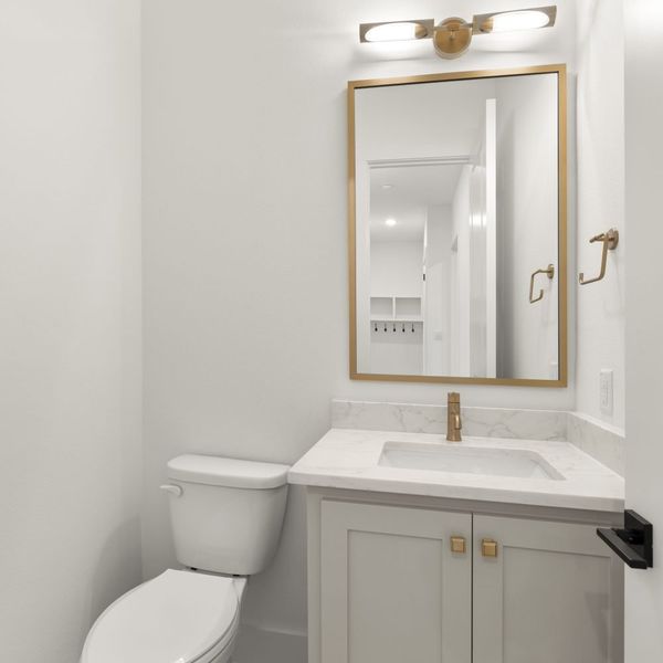 Furnished interior view inside a new home in Mosaic – 70′ Lots, Celina (Image 43).
