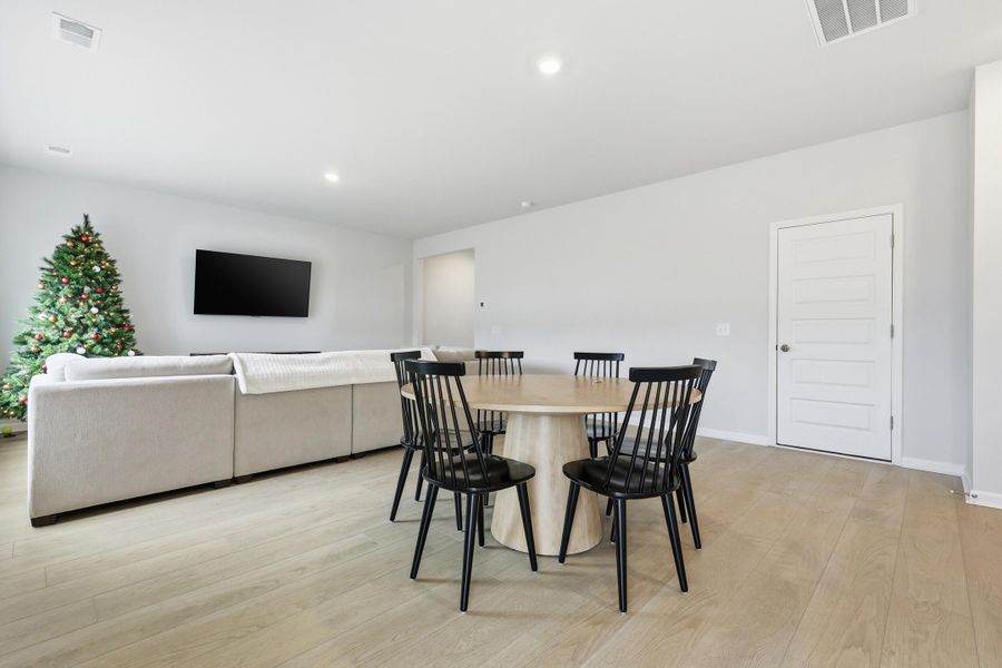Furnished interior view inside a new home in Sweetgrass at Summers Corner: Carolina Collection, Summerville (Image 16).