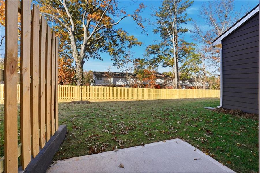 Exterior details and patio area of a home in Carolina, Palmetto (Image 3).