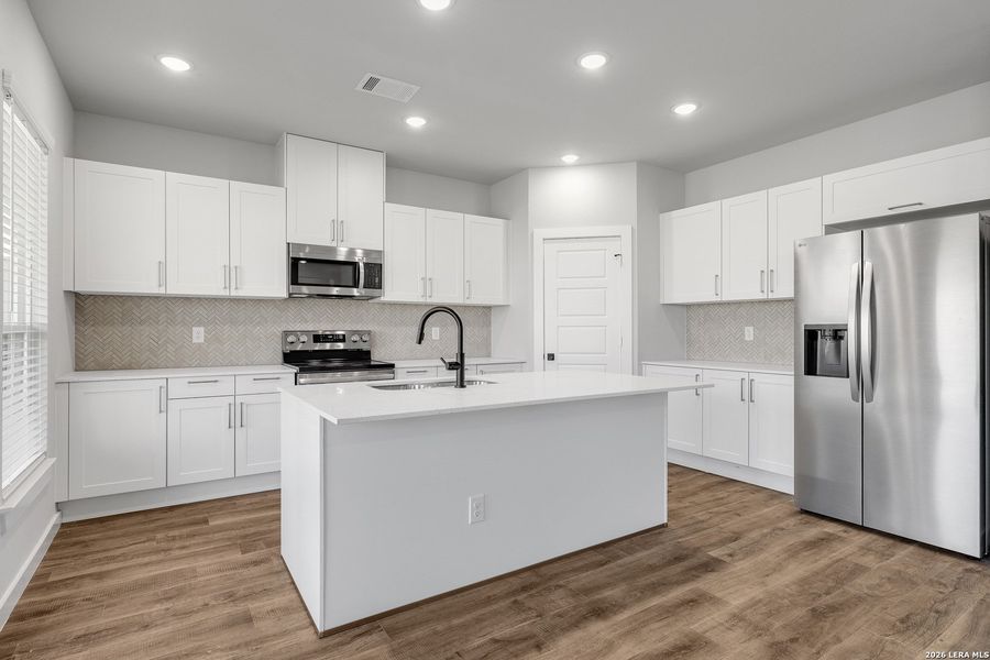 Furnished interior view inside a new home in Edgewood Estates, Midlothian (Image 13).