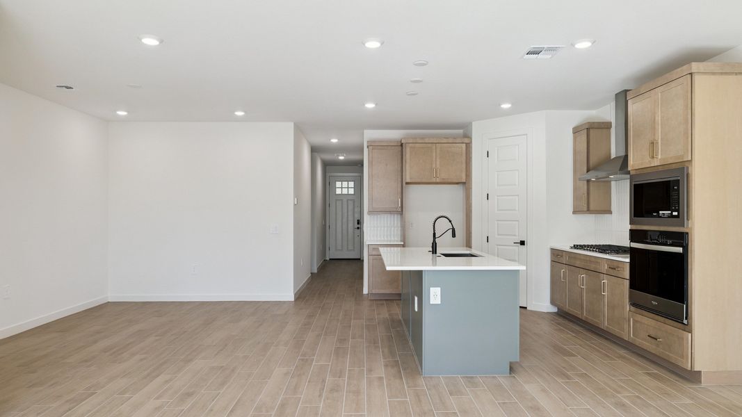Furnished interior view inside a new home in The Ridge at Stone Butte, Phoenix (Image 10). Furnished interior view inside a new home in The Ridge at Stone Butte, Phoenix (Image 10).