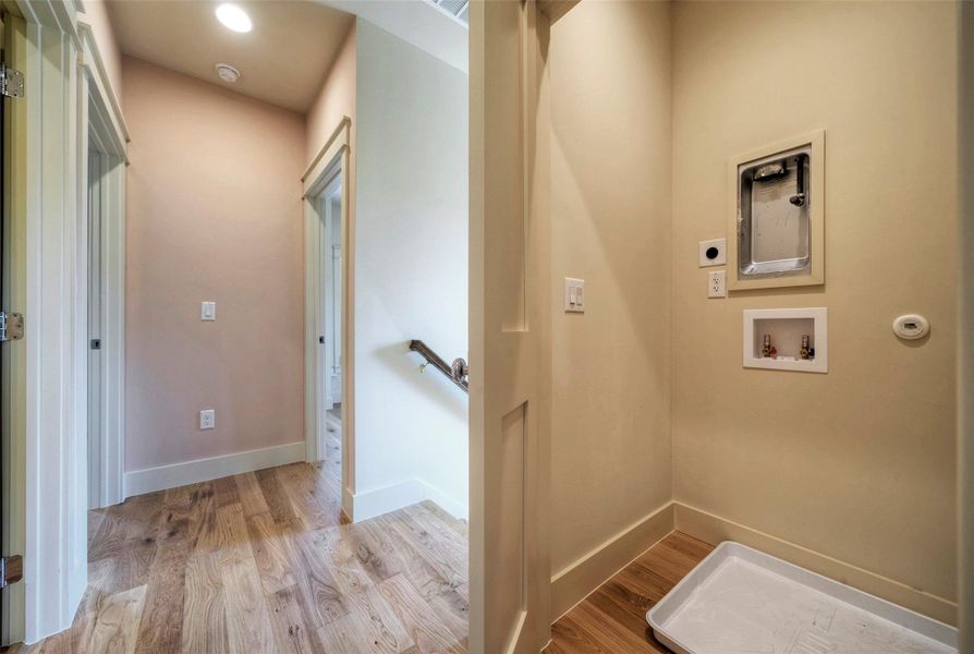 Upstairs Laundry room