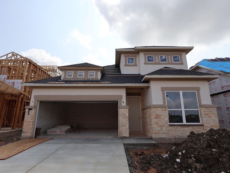 In-progress construction of a new home in Estancia West, Manchaca, TX (Image 6).