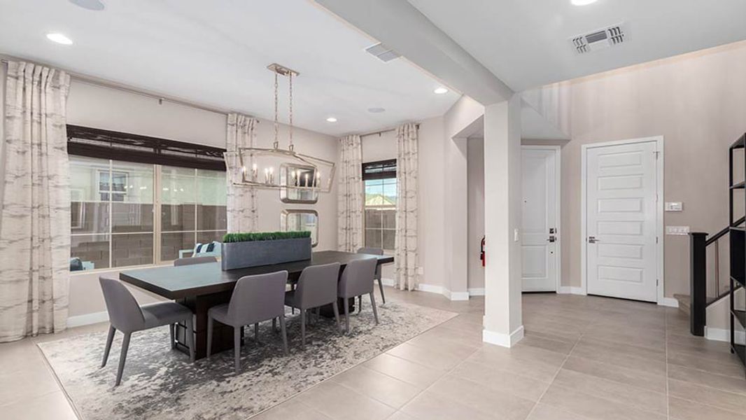 Representative furnished interior of a home built from the Revere by Taylor Morrison in Combs Ranch Landmark Collection, San Tan Valley (Image 5).