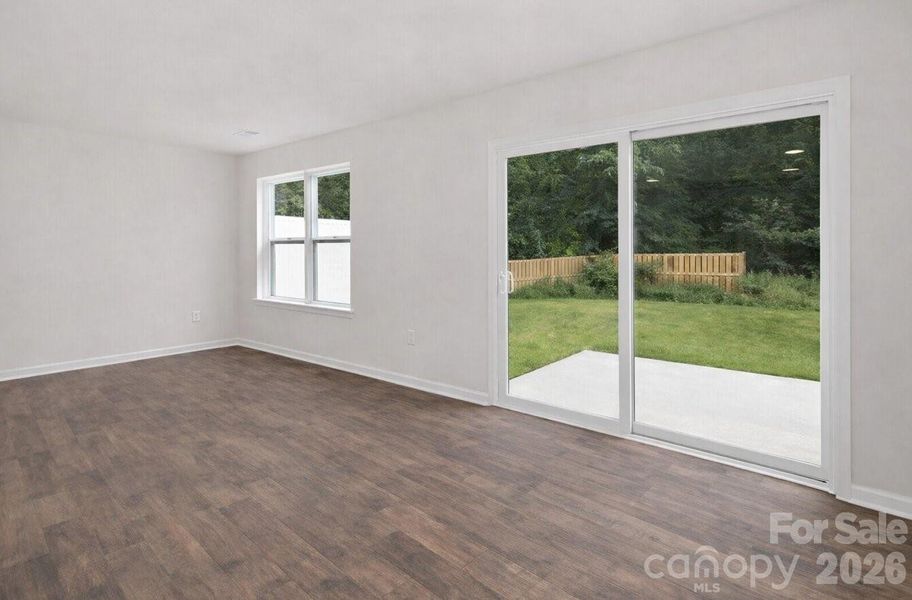Spacious, unfurnished interior of a new home in , Charlotte (Image 14). Spacious, unfurnished interior of a new home in , Charlotte (Image 14).