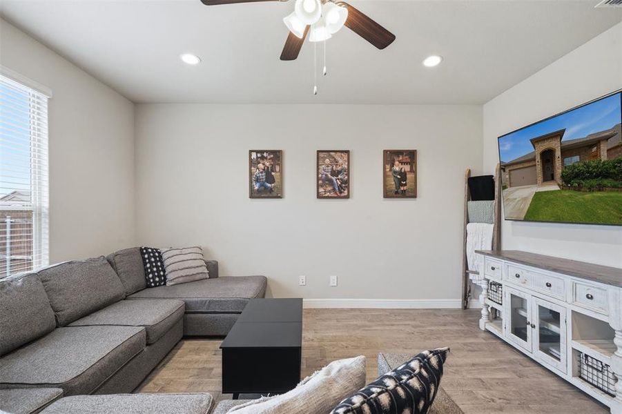 Furnished interior view inside a new home in , Haslet (Image 31).