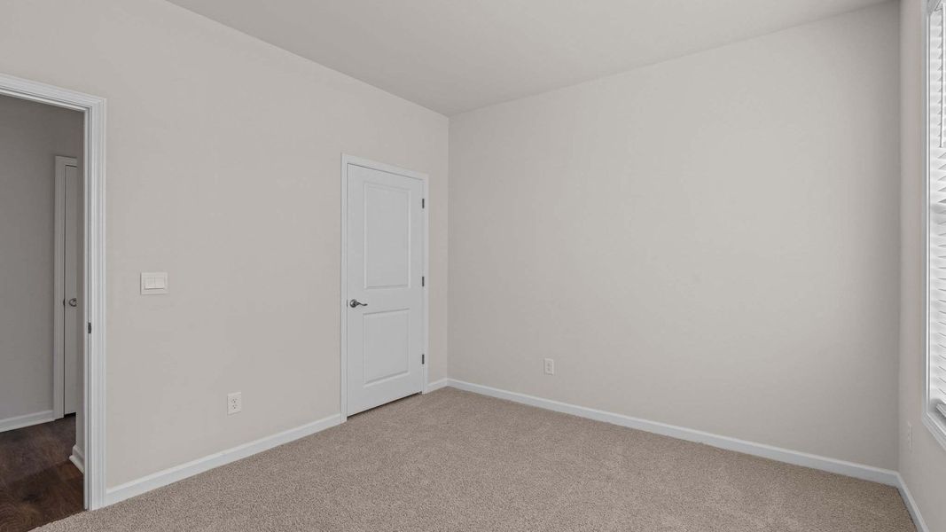 Representative unfurnished interior of a home built from the Bristol by D.R. Horton in South Pinehurst Cottages, Pinehurst (Image 12). Representative unfurnished interior of a home built from the Bristol by D.R. Horton in South Pinehurst Cottages, Pinehurst (Image 12).